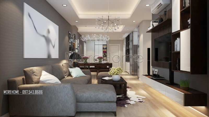 Thiết kế nội thất chung cư Hoàng Mai đẹp Thiết kế chung cư