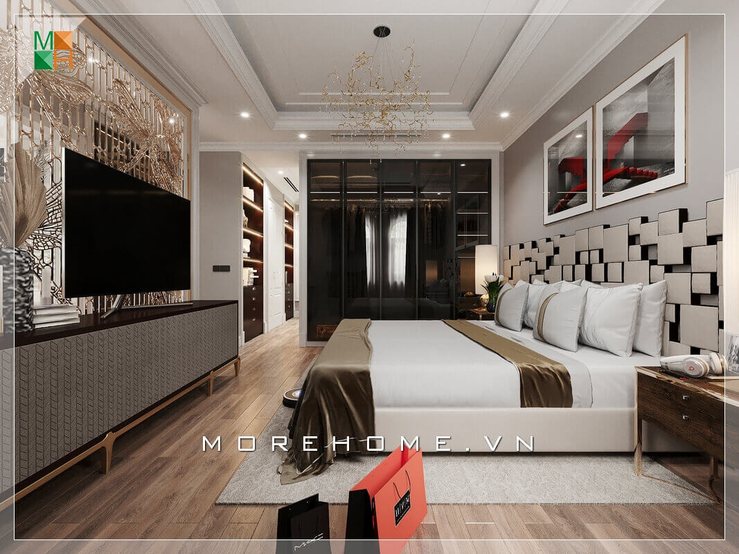 Mẫu thiết kế phòng ngủ cao cấp, hiện đại cho chung cư đẹp, biệt thự, nhà phố. Mẫu nội thất chung cư đẹp