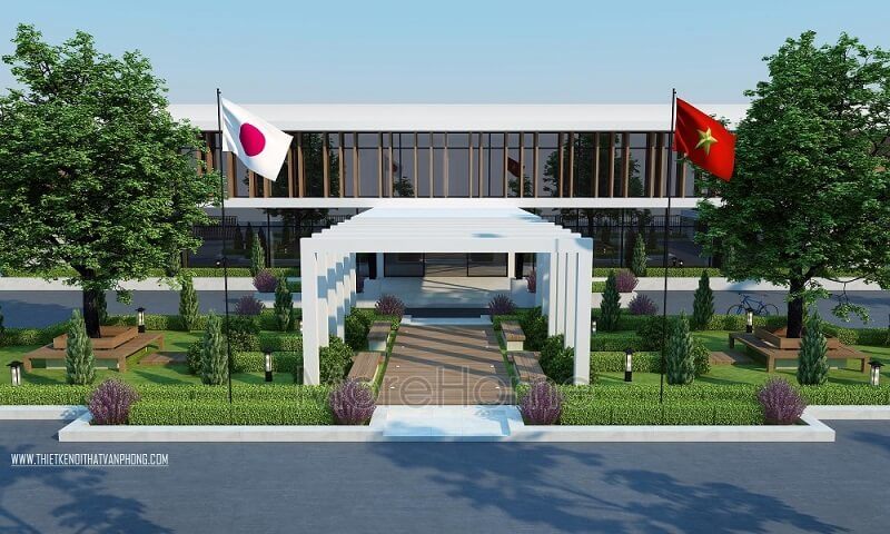 Tòa nhà văn phòng Bình Minh sử dụng kính cường lực mang đến vẻ đẹp sang trọng nên được ưu tiên hơn cả nhờ vào đặc điểm về cả thẩm mỹ và công năng