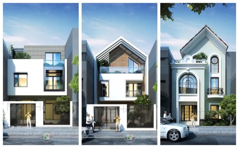 Chúng tôi sẽ thiết kế một căn nhà 2 tầng ở Hải Phòng, có kiến trúc hiện đại, tân cổ điển và mái thái cao cấp.